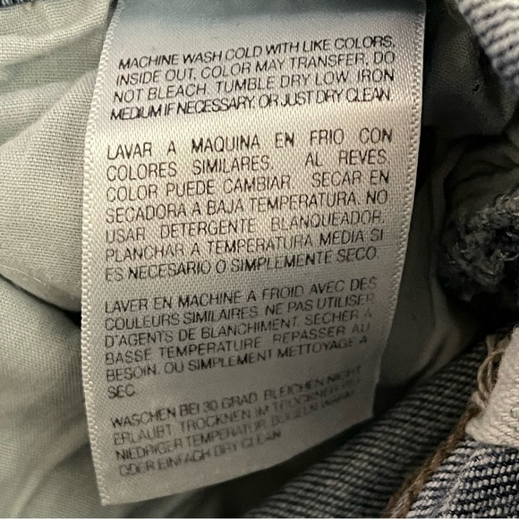 Mother The Mid Rise Dazzler Ankle Slim Straight Jean Whiplash Med Blue Wash 27 - Picture 12 of 16